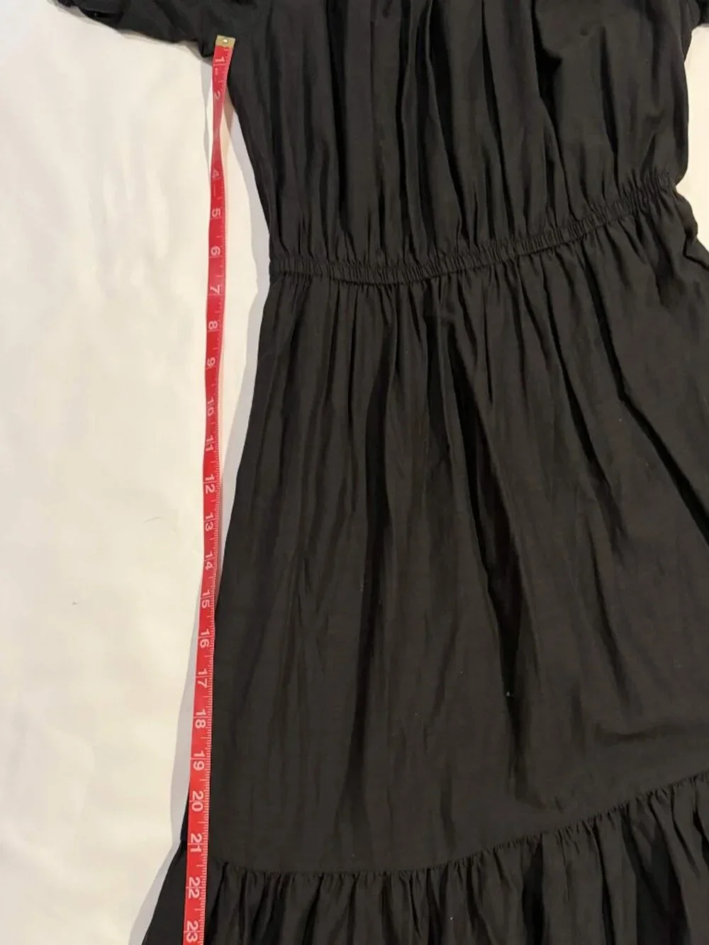 Knox Rose Womens Black Midi Dress Size M